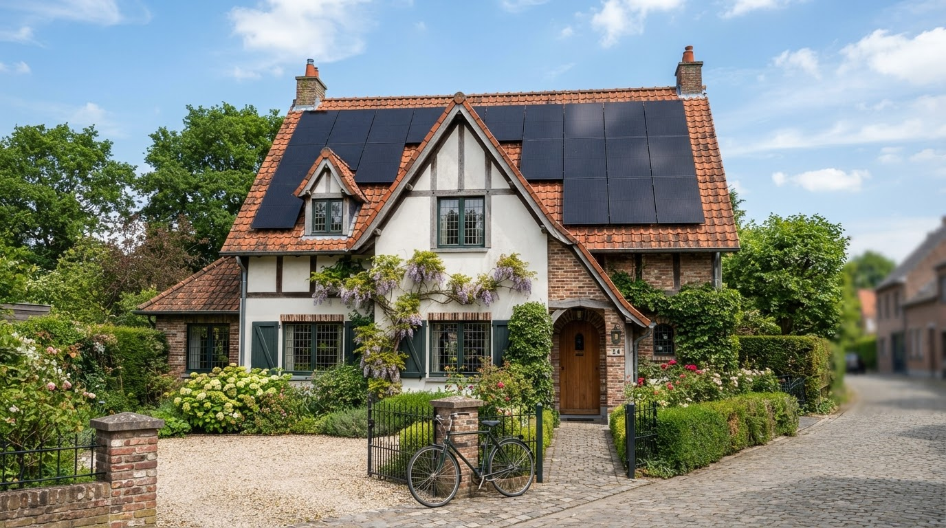 Making green energy accessible for every Flemish roof.