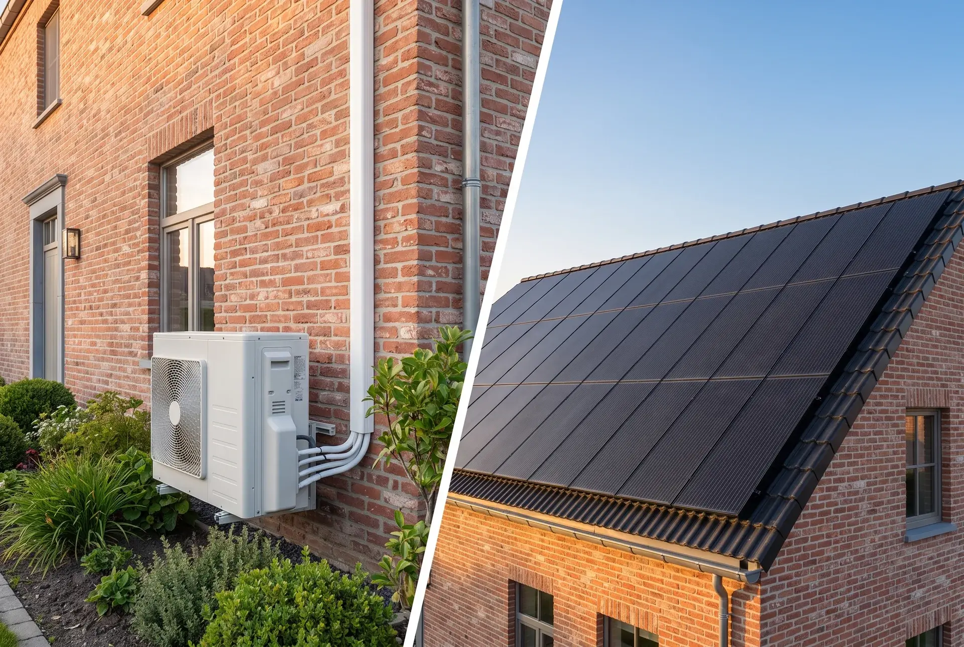 Airco en zonnepanelen