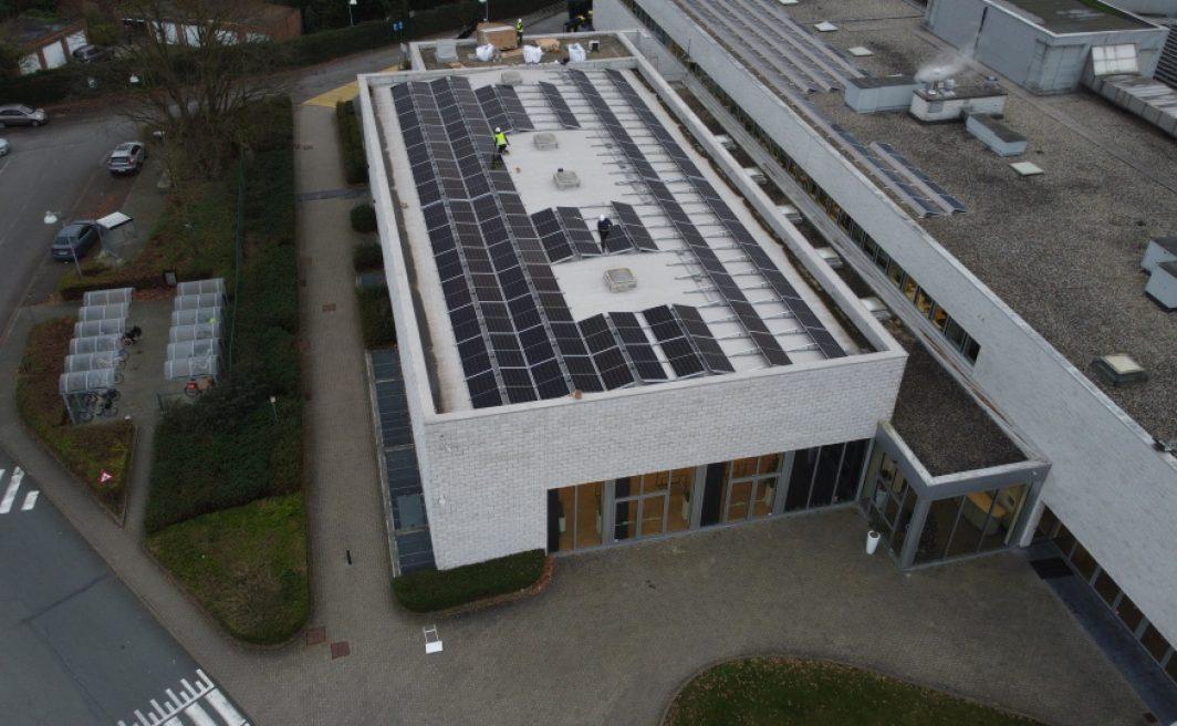 Zonnepanelen installatie Technopolis Mechelen